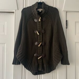 Michael Kors Poncho with gold trim